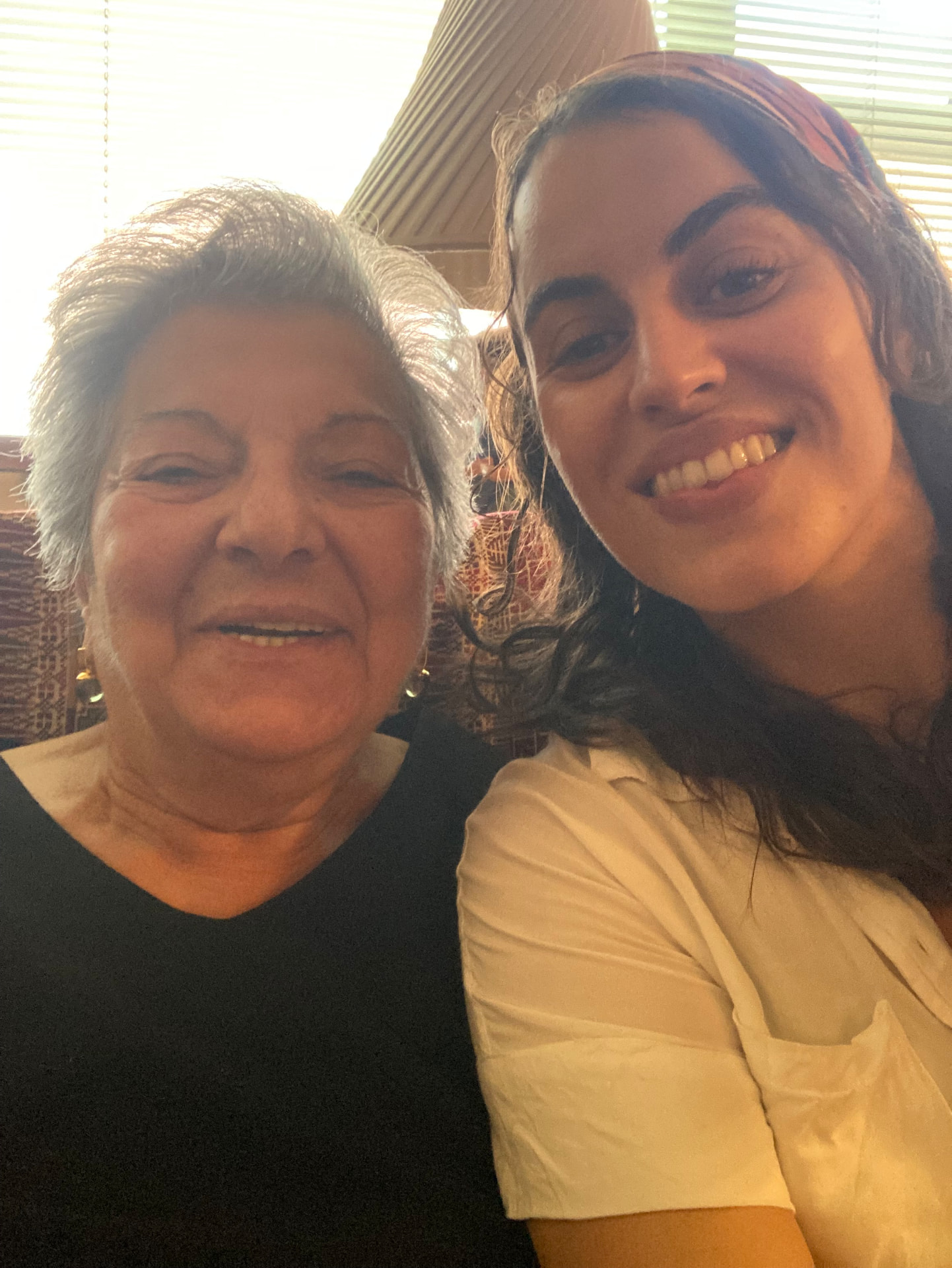 Camille avec une cliente